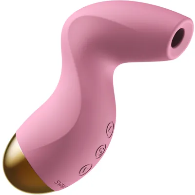 Svakom Pulse Pure Rechargeable Pressure Wave Clitoral Stimulator Pink