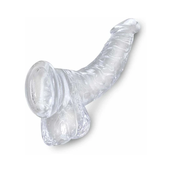 King Cock Clear 7.5in Cock With Balls — image 12 of 13