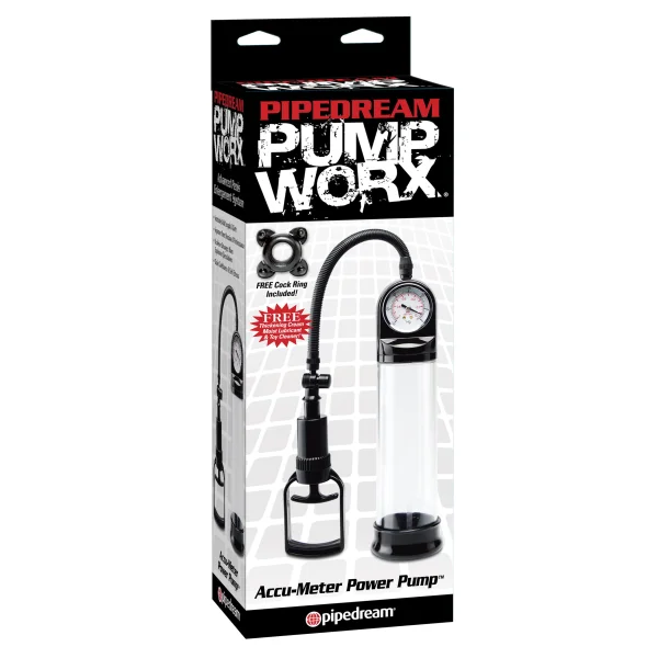 Accu-Meter Power Pump - Penis Pump by Pump Worx