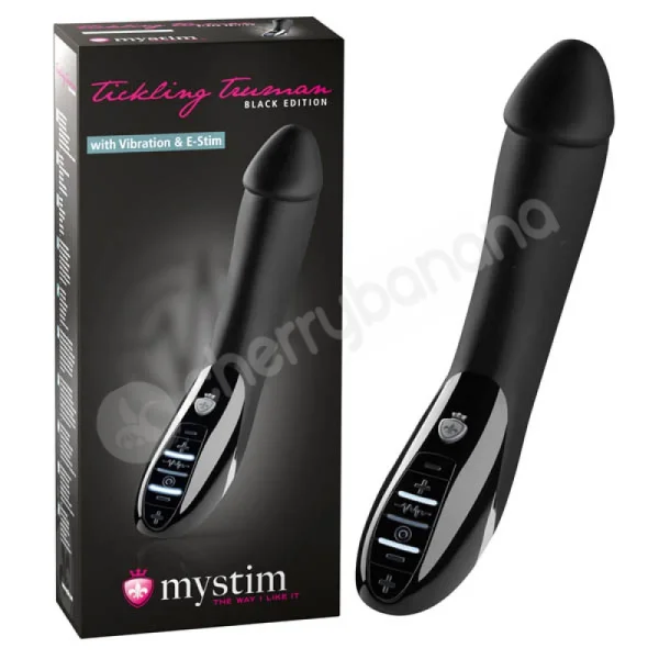 Mystim Tickling Truman Black Edition E-Stim Vibrator