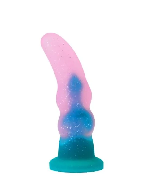 Nood Colours Glitter Rippled Dildo