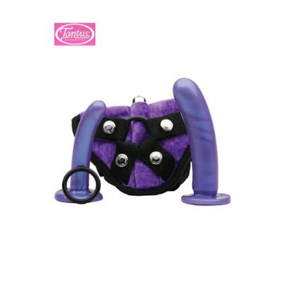 Bend Over Beginner Harness Kit Purple One Size
