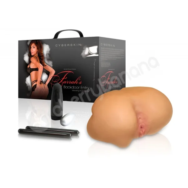 Farrah's Backdoor Entry Vibrating Pussy & Ass Masturbator