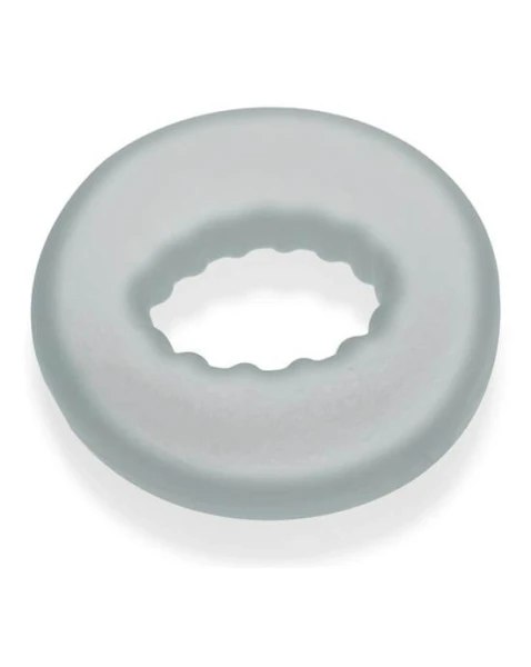 Axis - Rib Griphold Cockring - Clear Ice