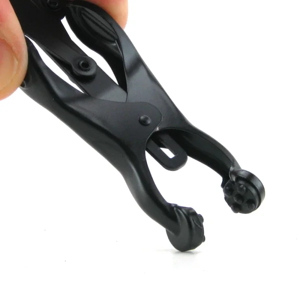 Master Series Monarch Noir Chained Clover Clamps