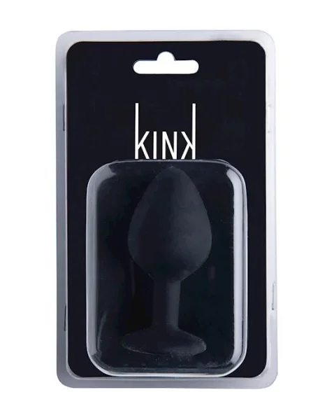 Kink Range Silicone Gemmed Butt Plug - 3.1 Inch - Medium