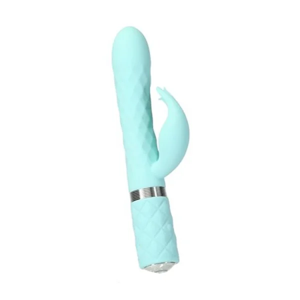Pillow Talk Lively Dual Stimulator Teal — image 7 of 11
