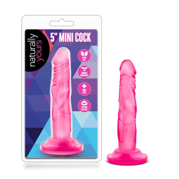 Naturally Yours - 5 Inch Mini Cock - Pink — image 13 of 18