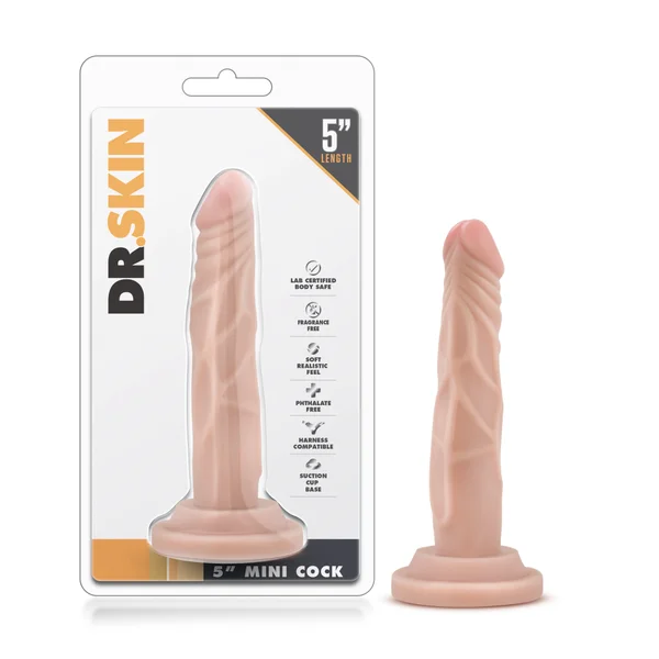 Dr. Skin - 5 Inch Mini Cock - Vanilla — image 18 of 23