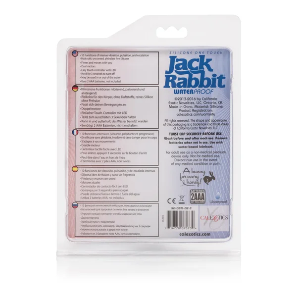 Silicone Jack Rabbit One Touch - Blue — image 13 of 17