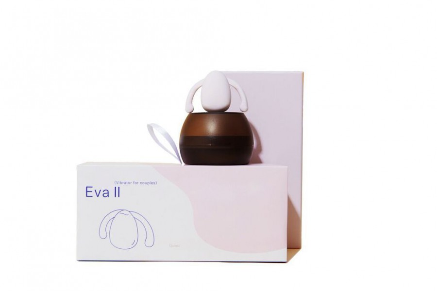 Dame Eva II USB-Rechargeable Hands-Free Silicone Clitoral Vibrator