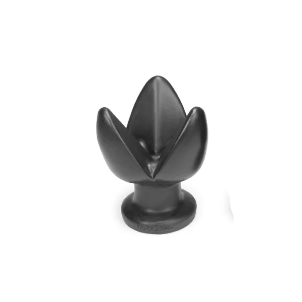 Oxballs Rosebud 1 Extra Squishy Silicone Butt Plug - Black