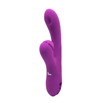 Dazzle Berry Rechargeable Thumping and Suction Rabbit
