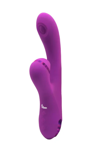 Dazzle - Berry - Rechargeable Thumping and Suction Rabbit