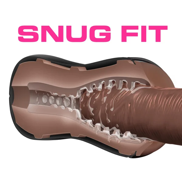 Loverboy - the Dj - Self Lubricating Stroker -  Brown