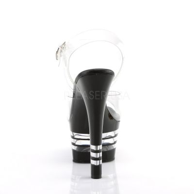 6 inches Heel 2 1 4 inches Lined PF Ankle Strap Sandal