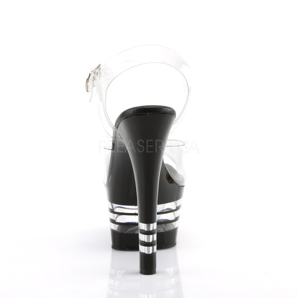 6 inches Heel, 2 1/4 inches Lined PF Ankle Strap Sandal — image 4 of 4