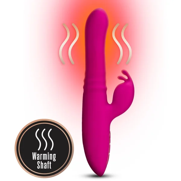 Lush Kira Rotating Thrusting Rabbit Vibrator by Blush Novelties