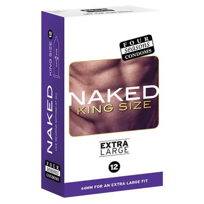 Naked King Size Condoms x12
