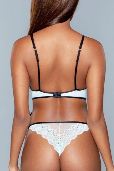 Be Wicked Lizbeth Mint Lace Bodysuit