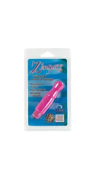 Zingers Personal Massager Waterproof - Pink