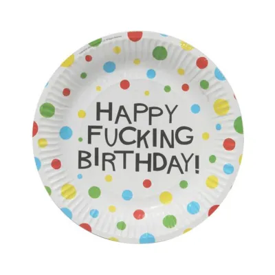 X rated Birthday Plates 7