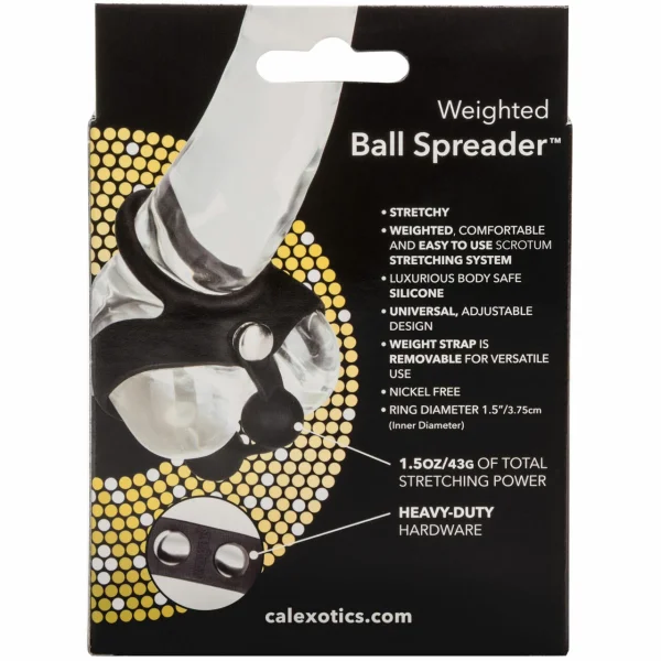 Silicone Tri-Snap Weighted Ball Spreader by CalExotics