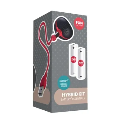 Fun Factory Hybrid Battery Kit Red Black