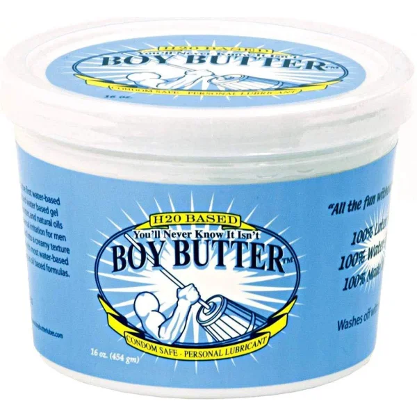 Boy Butter H2O EZ-Pump - Water-Based Lube | 2oz