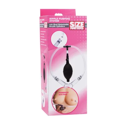 Nipple Pumping System With Detachable Cylinders