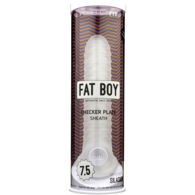 Fat Boy Checker Plate 7 5 Penis Sleeve