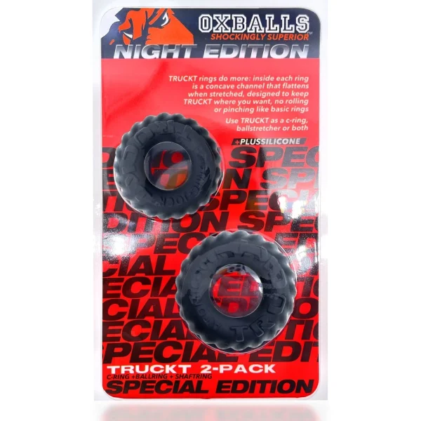 Oxballs Truckt Cockring 2 Pack Special Edition Night — image 6 of 11