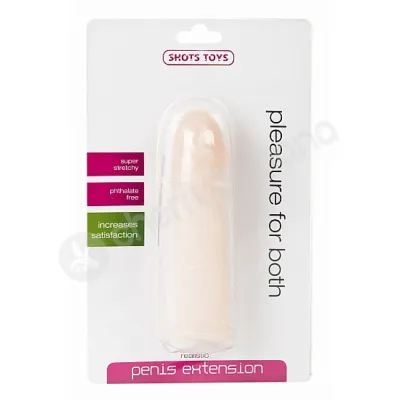 Shots Toys Flesh Realistic Penis Extension Sleeve