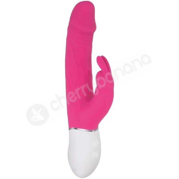 Adam & Eve Eve's Realistic Penis Shaped Pink Rabbit Vibrator