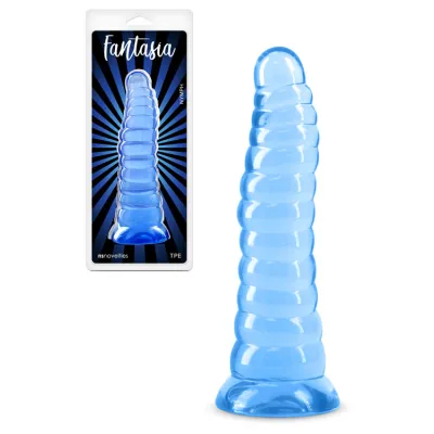 nsnovelties Nymph 7 4 Fantasy Textured Dildo with Suction Cup Base