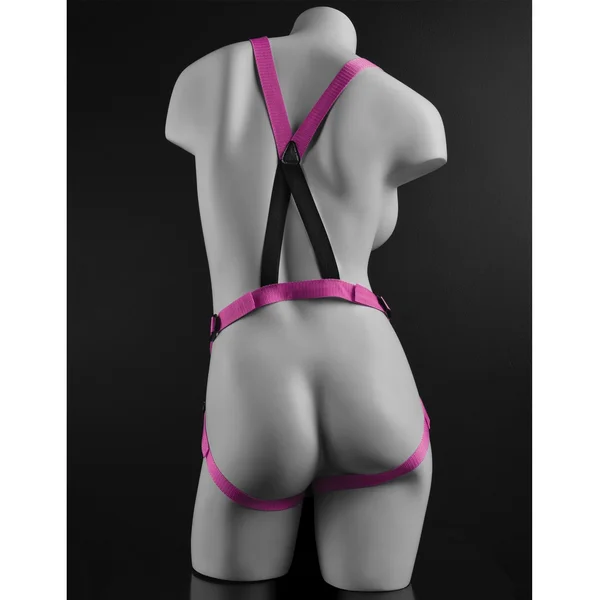 Dillio Pink - 7" Strap-on Suspender Harness Set — image 15 of 17