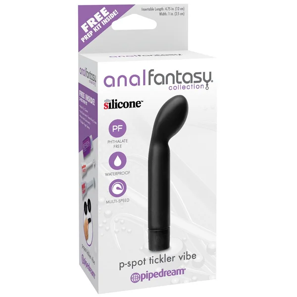 Anal Fantasy Collection P-Spot Tickler Vibe - Black — image 4 of 4