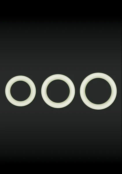 Firefly Halo Glow in the Dark Cock Ring - Clear