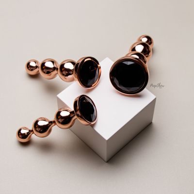 Gold Digger Set 3 Pack Metal Anal Beads