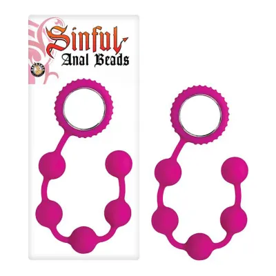 Sinful Anal Beads 12 Inch