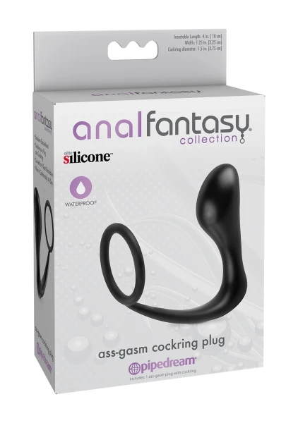 Anal Fantasy Collection Ass-gasm Cock Ring Plug