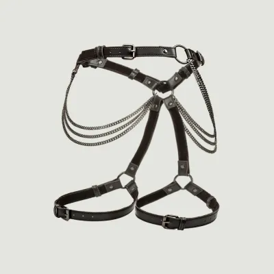 CalExotics Euphoria Collection Multi Chain Thigh Harness