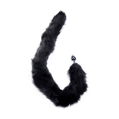Kink Range Tail Butt Plug 2 9 Inches Black 2 9 Inch