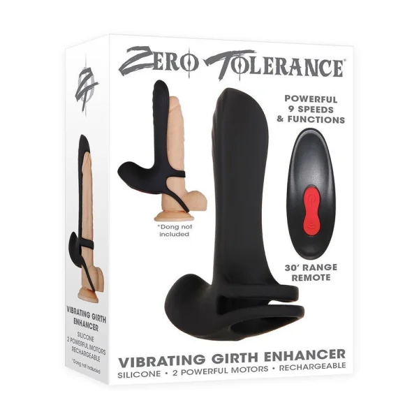 Zero Tolerance Vibrating Girth Enhancer for Men