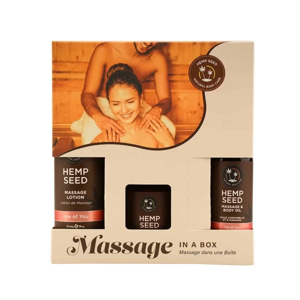 Hemp Seed - Massage In A Box - Isle Of You