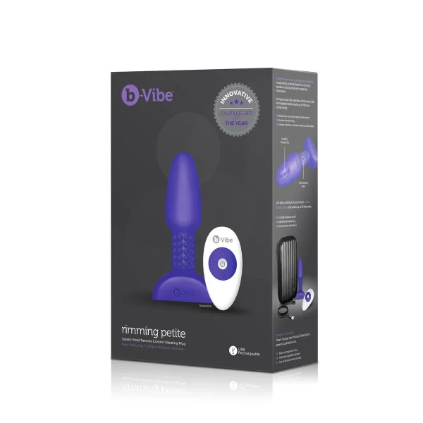 bVibe Petite Rimming Butt Plug