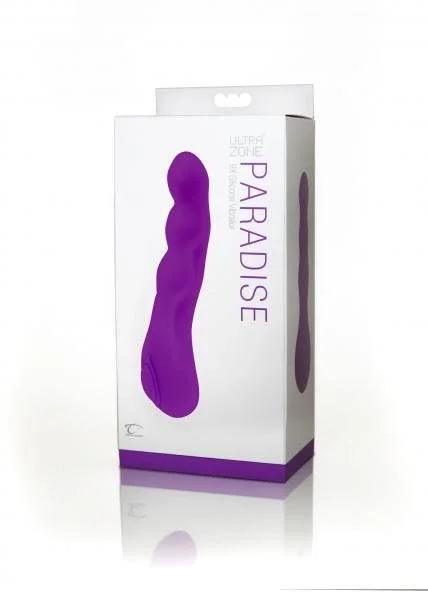 Paradise 9X Silicone Purple Vibrator