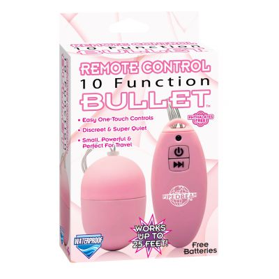 Pipedream 10 Function Remote Control Bullet
