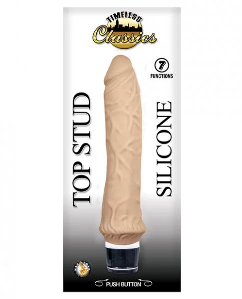 Timeless Classics Top Stud Silicone Vibrator Beige — image 6 of 6