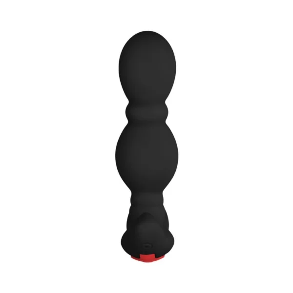 Forto Vibrating Anal Plug Black
